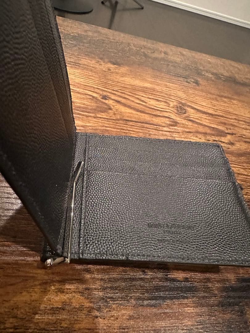 美品　SAINT LAURENT ブラック マネークリップ