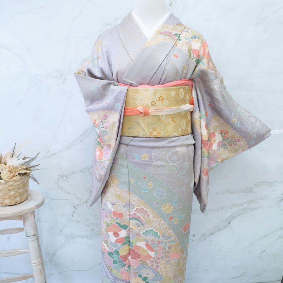 訪問着 フルセットa512B 卒業式　入学式　お宮参り　七五三　結婚式