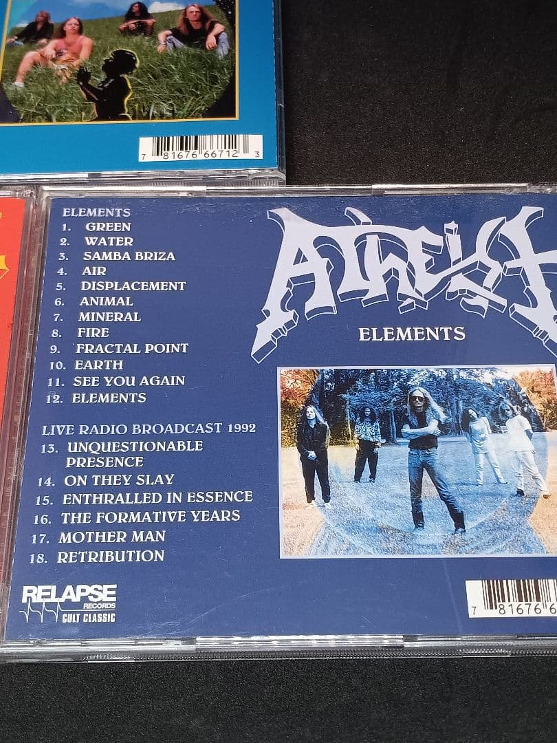 Atheist ３枚セット メタル L