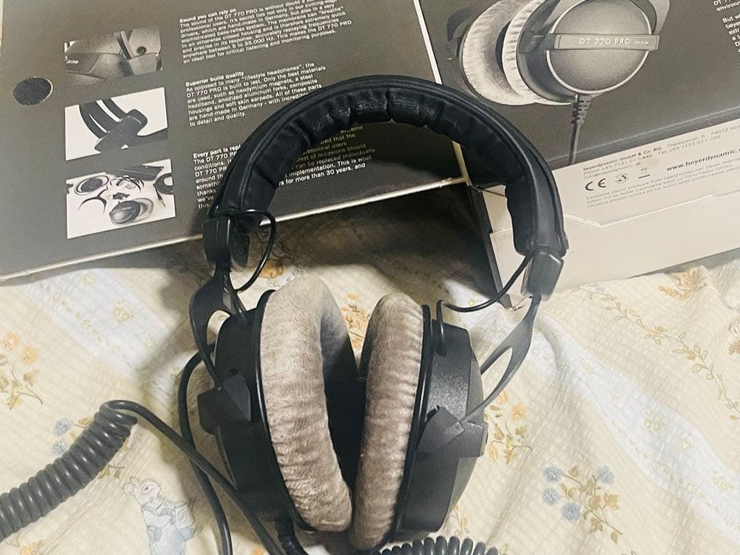 Beyerdynamic DT770PRO 250Ω 密閉型モニターヘッドホン