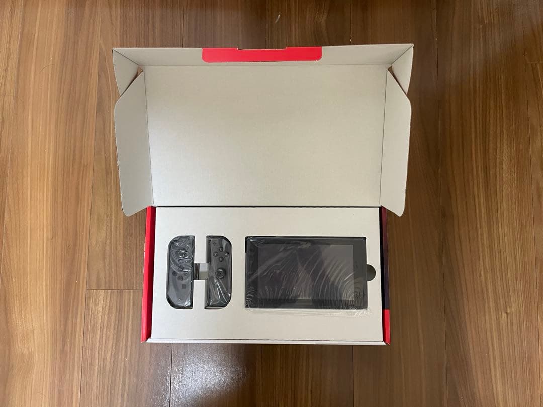 あきゆう Nintendo Switch 本体 Joy-Conグレー