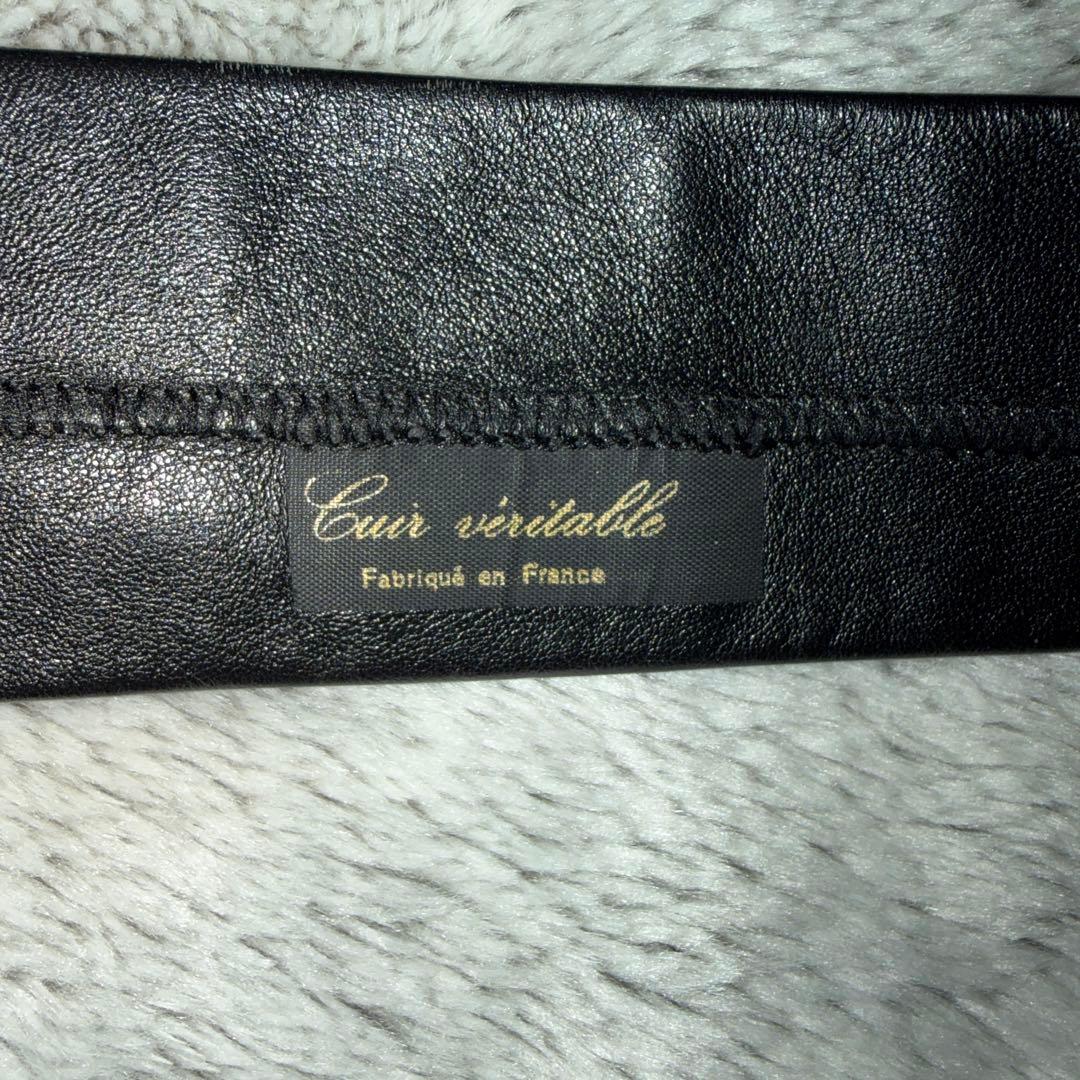 Agnes b. Homme レザーネクタイ