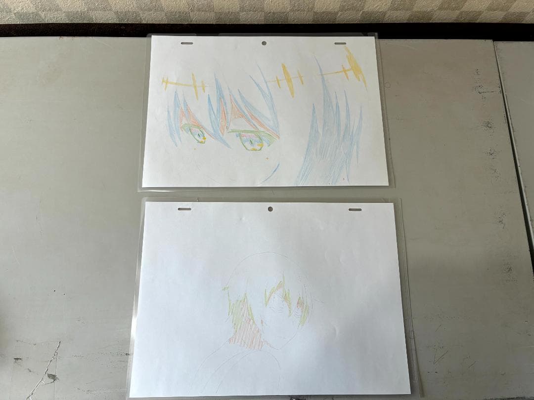 六畳間の侵略者!? セル画 原画 生動画 4枚