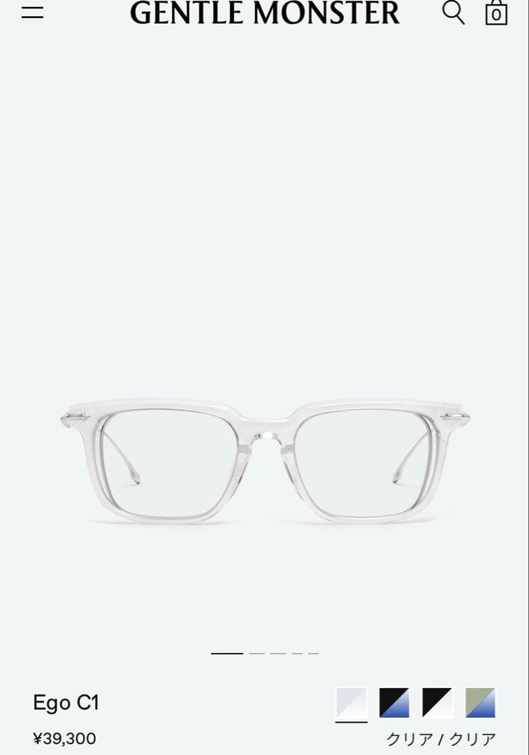 アクセサリー GENTLE MONSTER Ego-C1