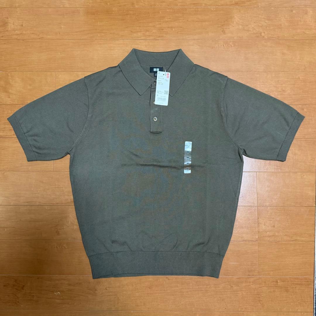 UNIQLO ウォッシャブルニットポロセーター 半袖 4点セット