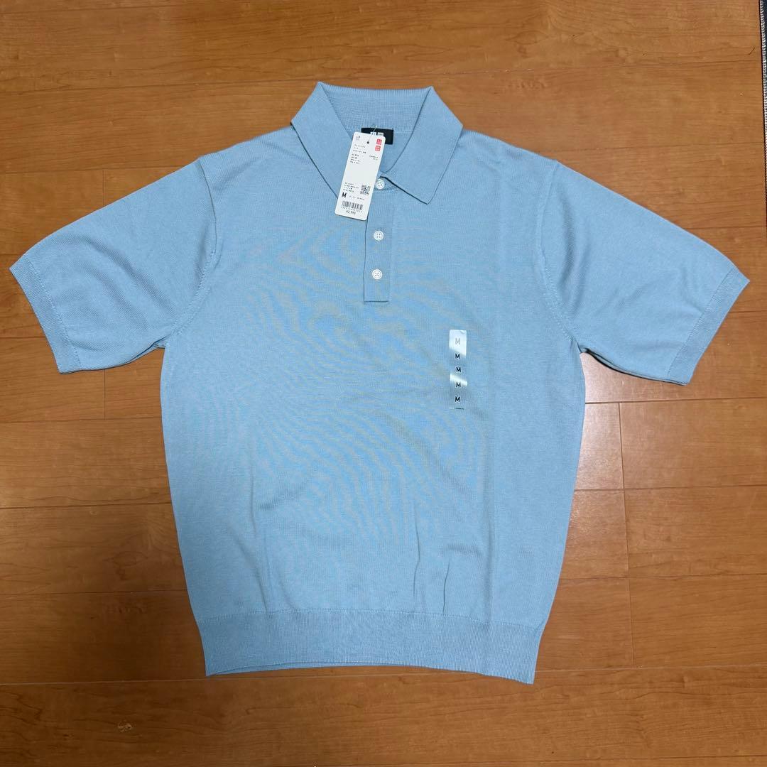 UNIQLO ウォッシャブルニットポロセーター 半袖 4点セット