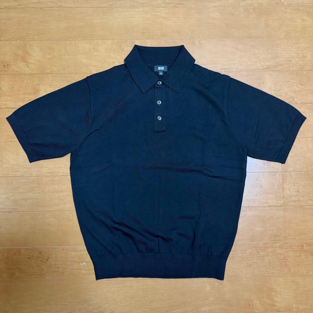 UNIQLO ウォッシャブルニットポロセーター 半袖 4点セット