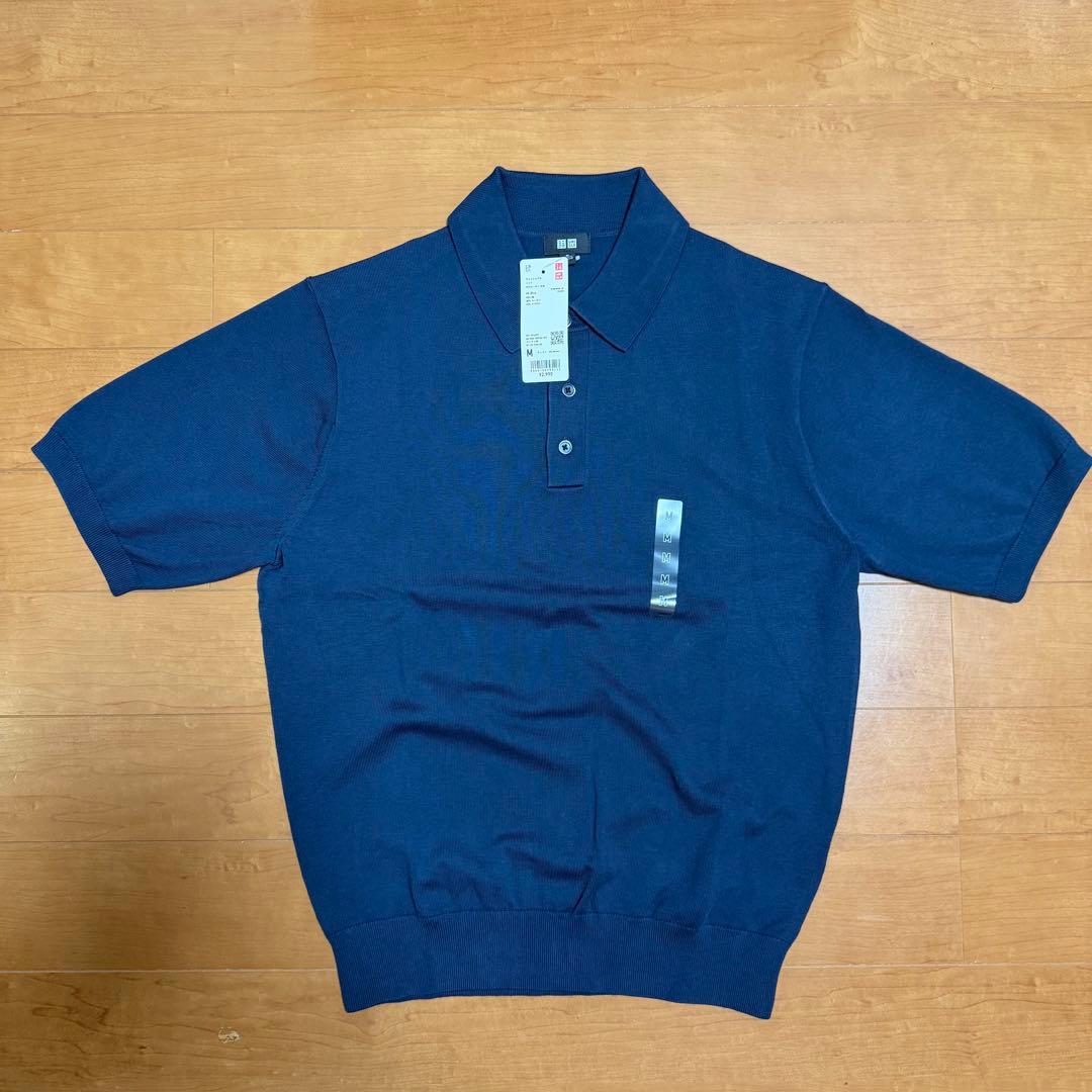 UNIQLO ウォッシャブルニットポロセーター 半袖 4点セット