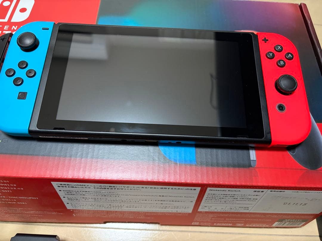 Nintendo Switch 青/赤 本体+付属品