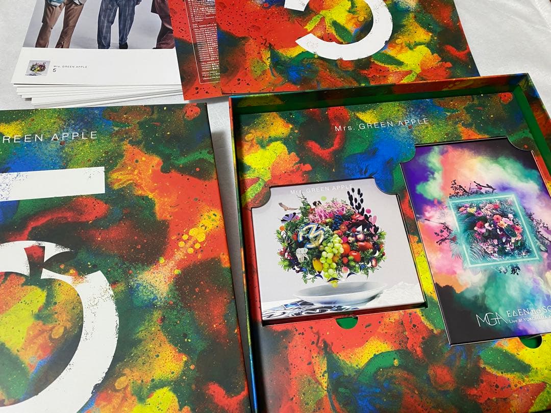 年明け値上げしますMrs. GREEN APPLE アルバム「5」 完全生産限定