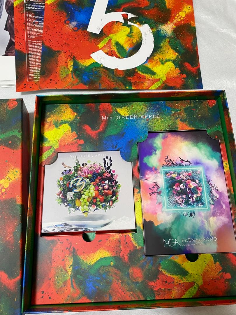 年明け値上げしますMrs. GREEN APPLE アルバム「5」 完全生産限定