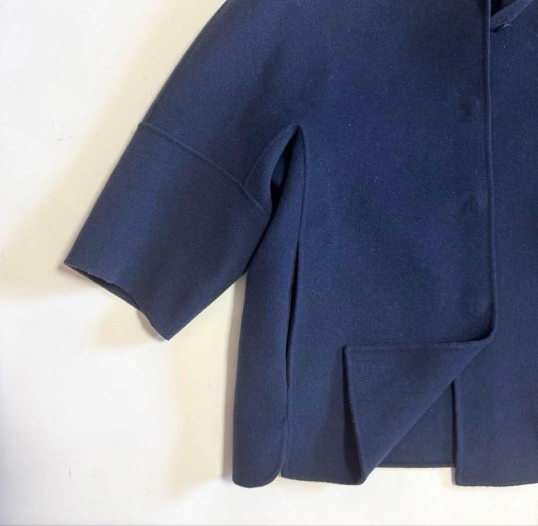 Weekend Max Mara フード付ショートコート　半端丈クチートアマー