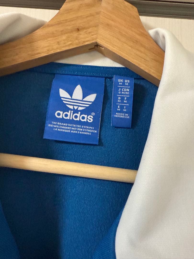 adidas CHELSEA FC CFCロゴ 青ジャケット XL