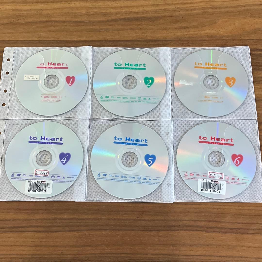 to Heart～恋して死にたい～ DVD 全6巻　全巻セット
