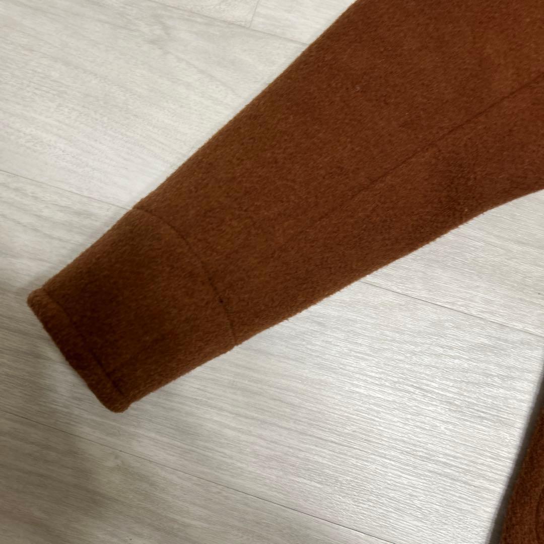 ダントン 丸襟ウールモッサジャケット 40