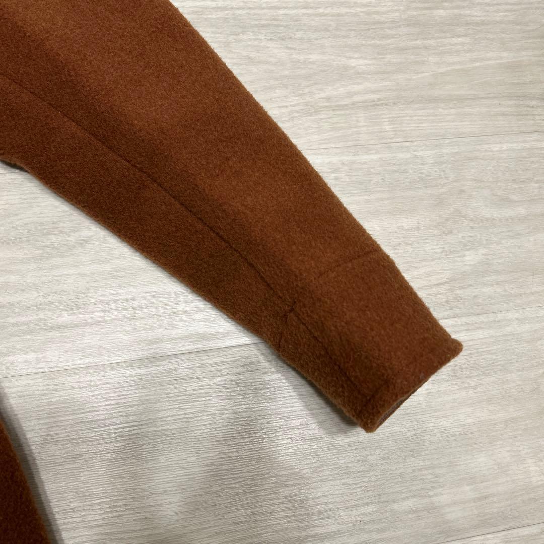 ダントン 丸襟ウールモッサジャケット 40