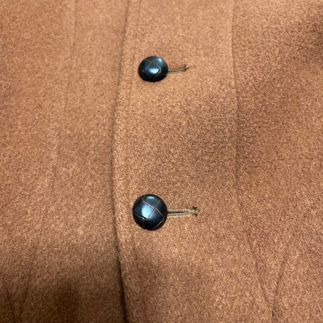 ダントン 丸襟ウールモッサジャケット 40