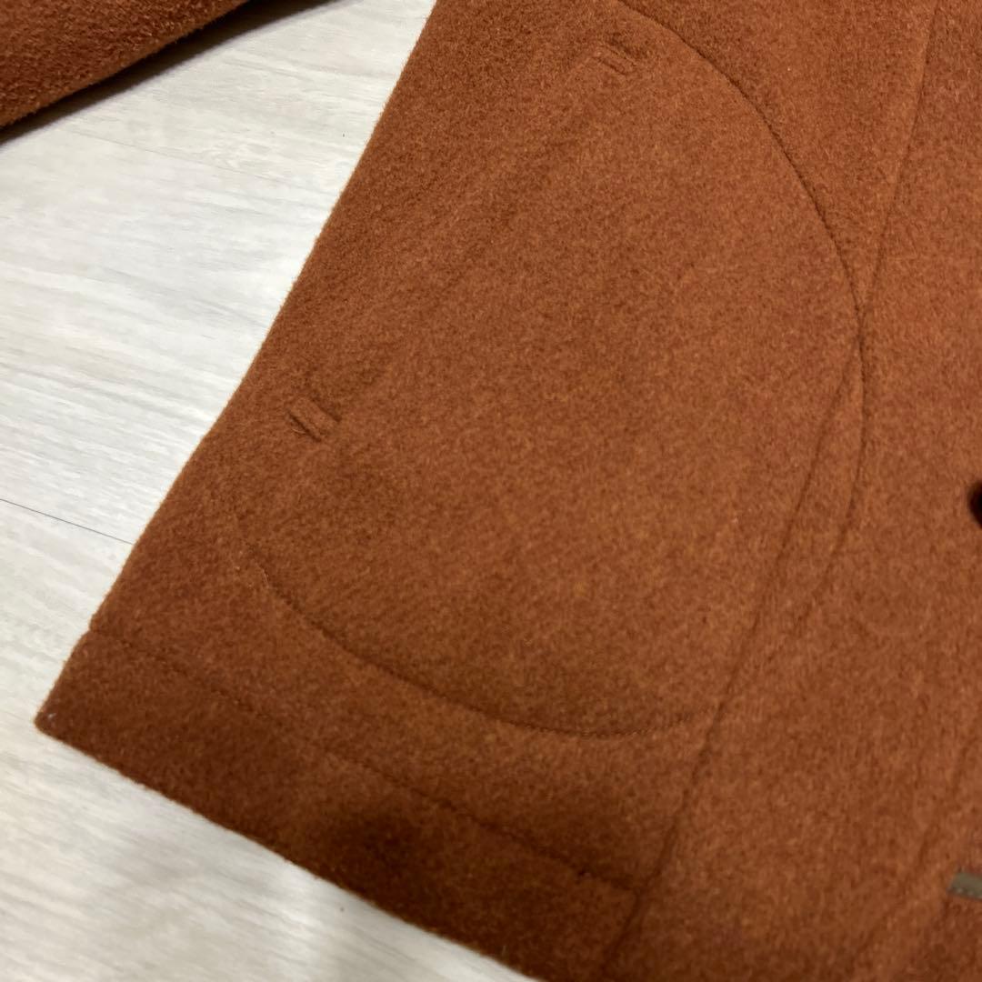 ダントン 丸襟ウールモッサジャケット 40