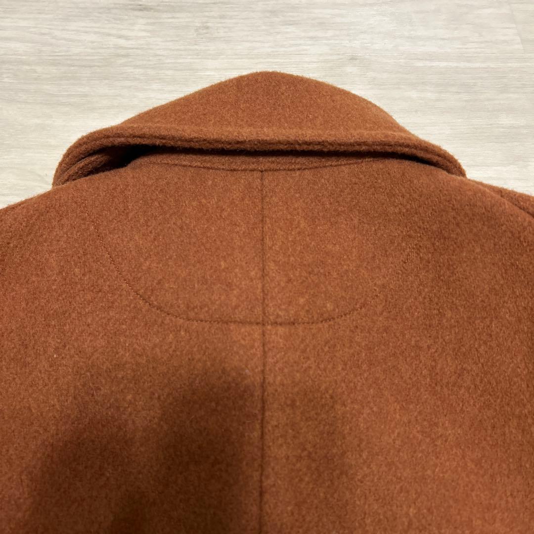 ダントン 丸襟ウールモッサジャケット 40