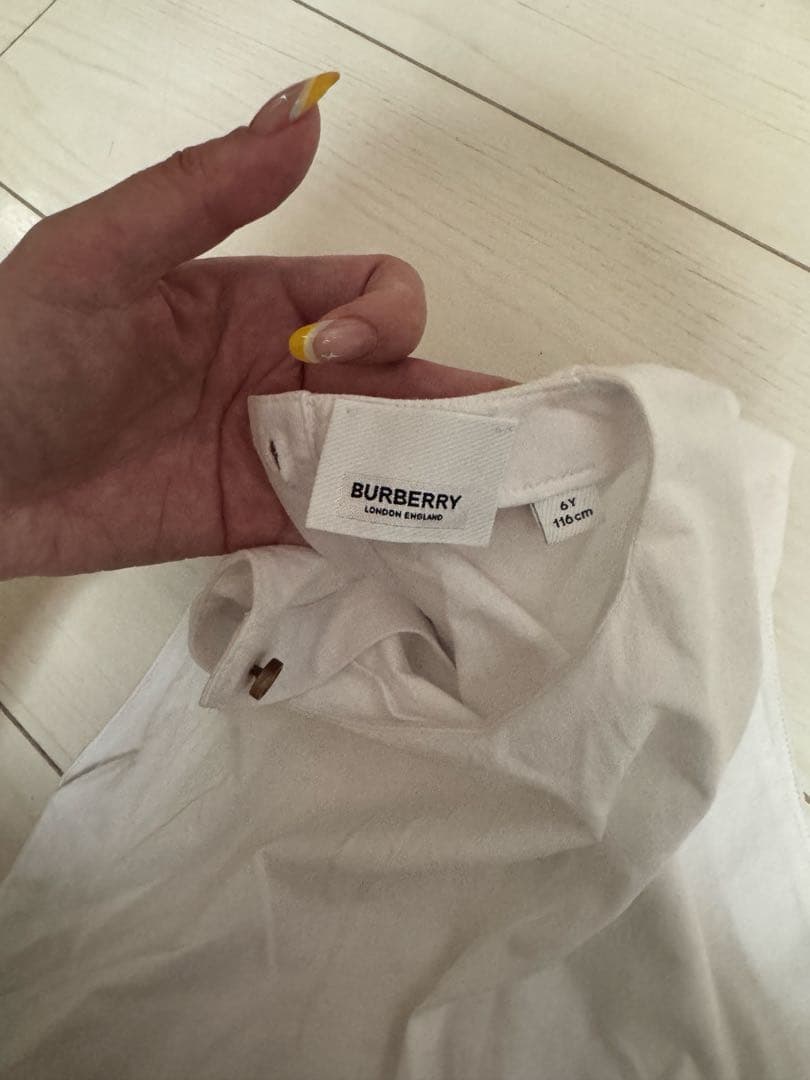BURBERRY バーバリー　キッズ　半袖ワンピース 6Y 116cm