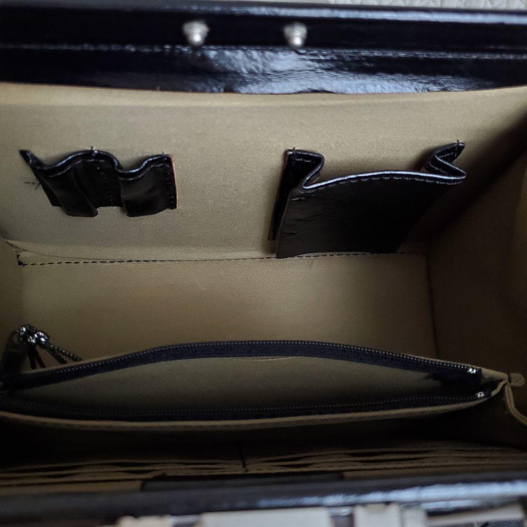 【豊岡鞄】ダレスバッグ　ミニ saddle 2way レザー　ブラック