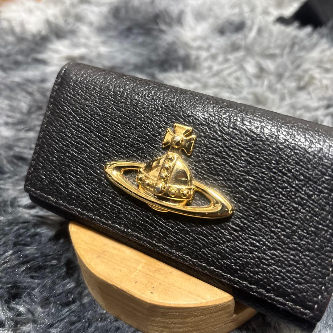 <美品> Vivienne Westwood EXECUTIVE 黒　キーケース
