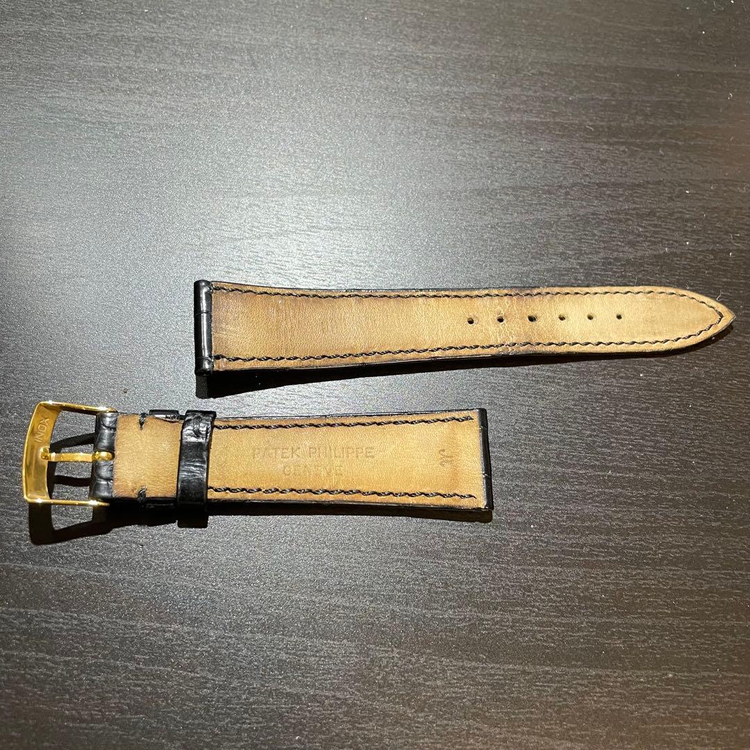 PATEK PHILIPPEパテックフィリップ クロコダイル ベルト 20-16