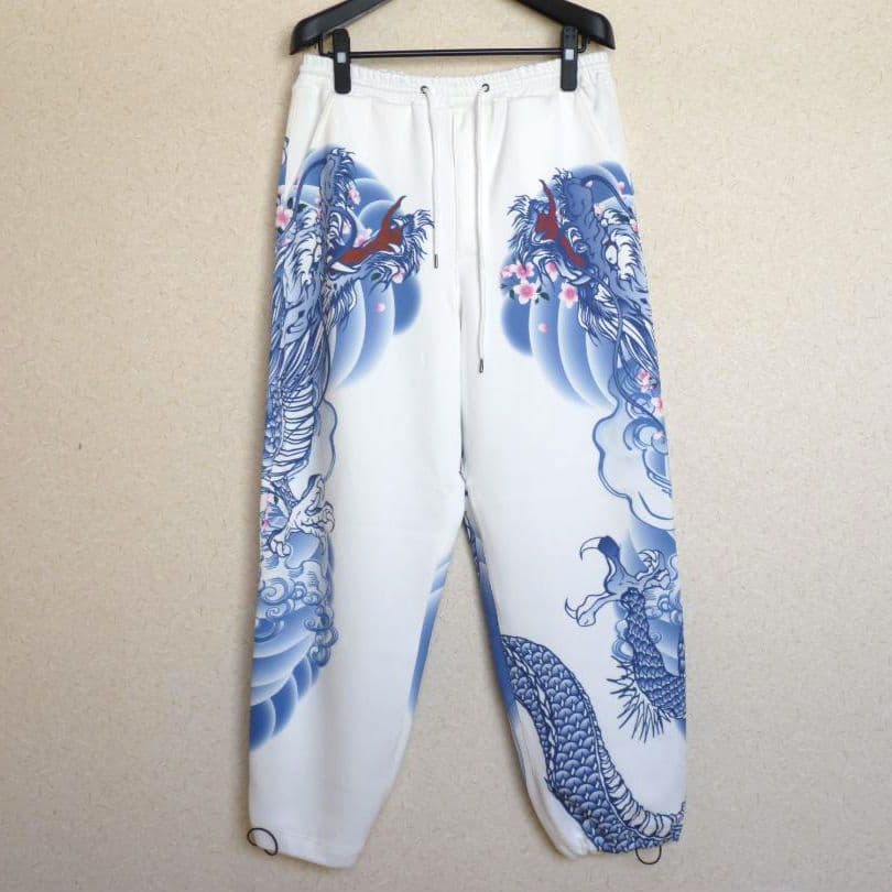 四代目卍　ガルフィー　GALFY　ジャージ　セットアップ　ホワイト　上下XL