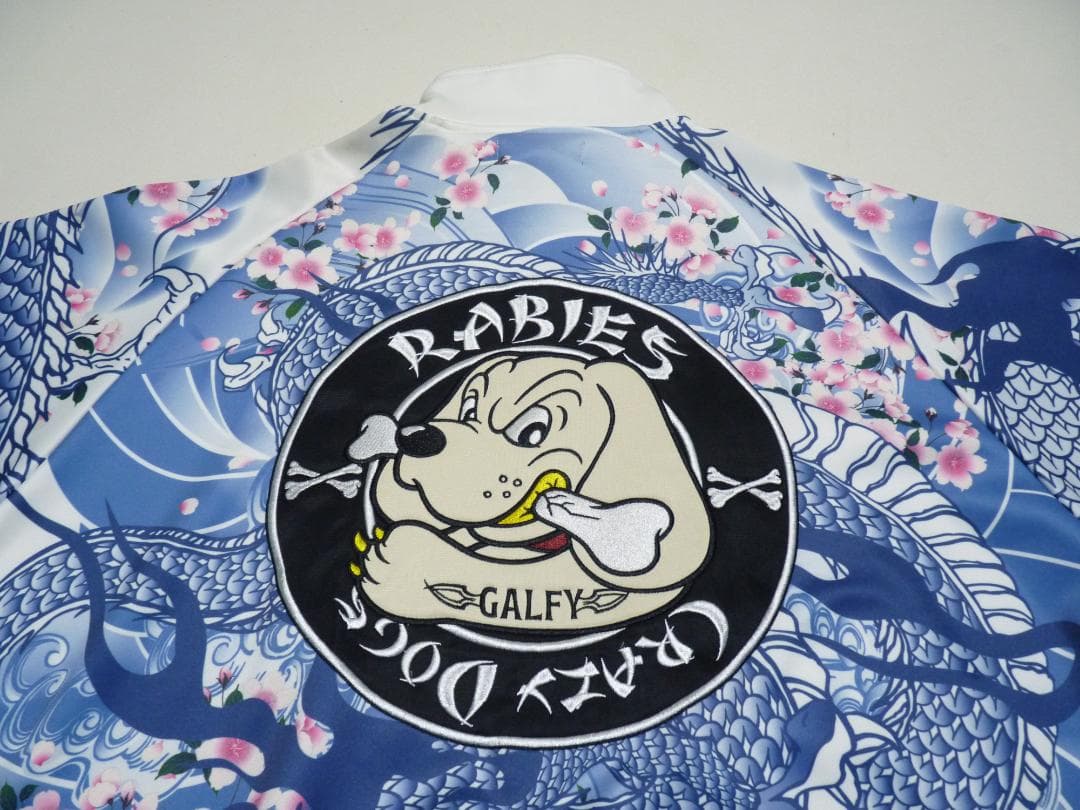 四代目卍　ガルフィー　GALFY　ジャージ　セットアップ　ホワイト　上下XL