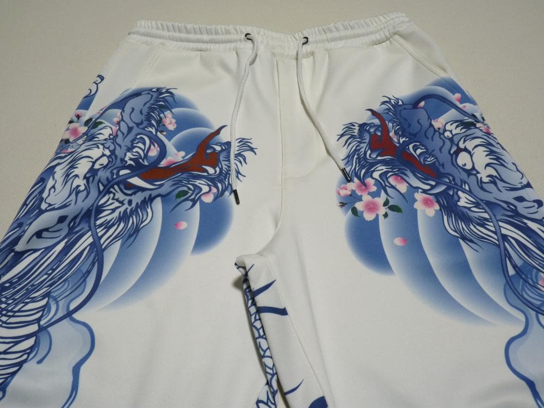 四代目卍　ガルフィー　GALFY　ジャージ　セットアップ　ホワイト　上下XL