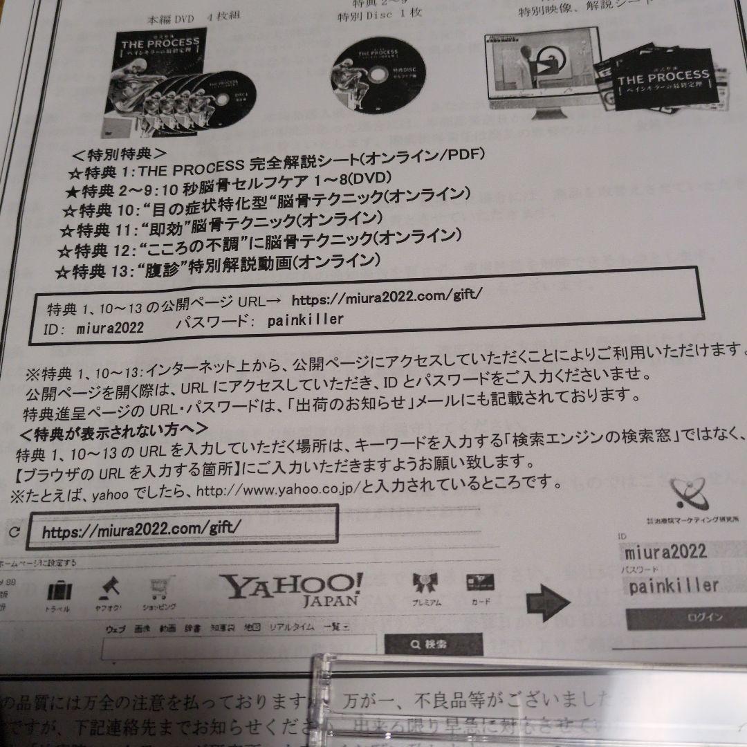 THE PROCESS ペインキラーの最終定理