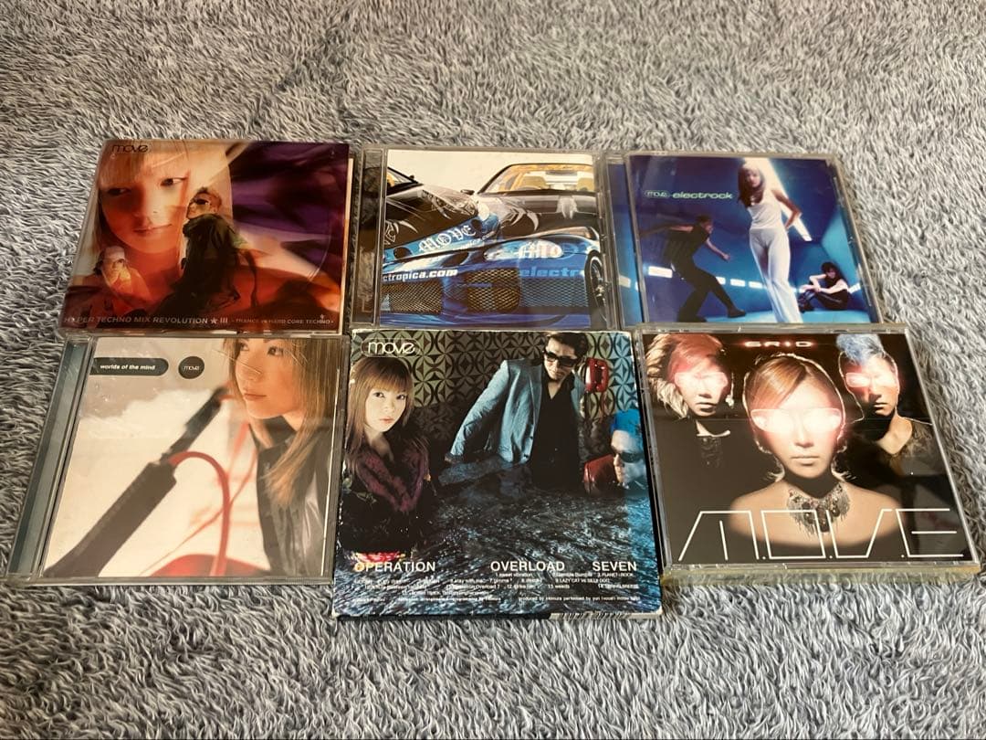 move m.o.v.e CDアルバム・シングル 22枚セット まとめ