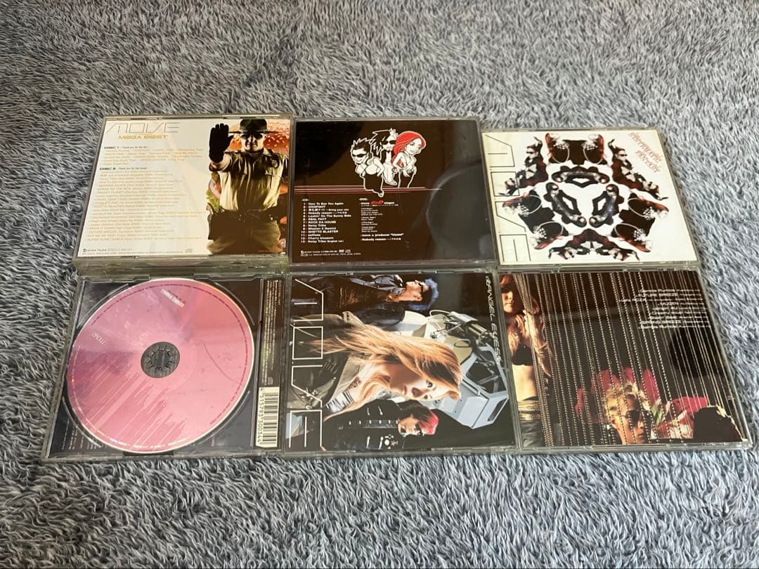 move m.o.v.e CDアルバム・シングル 22枚セット まとめ
