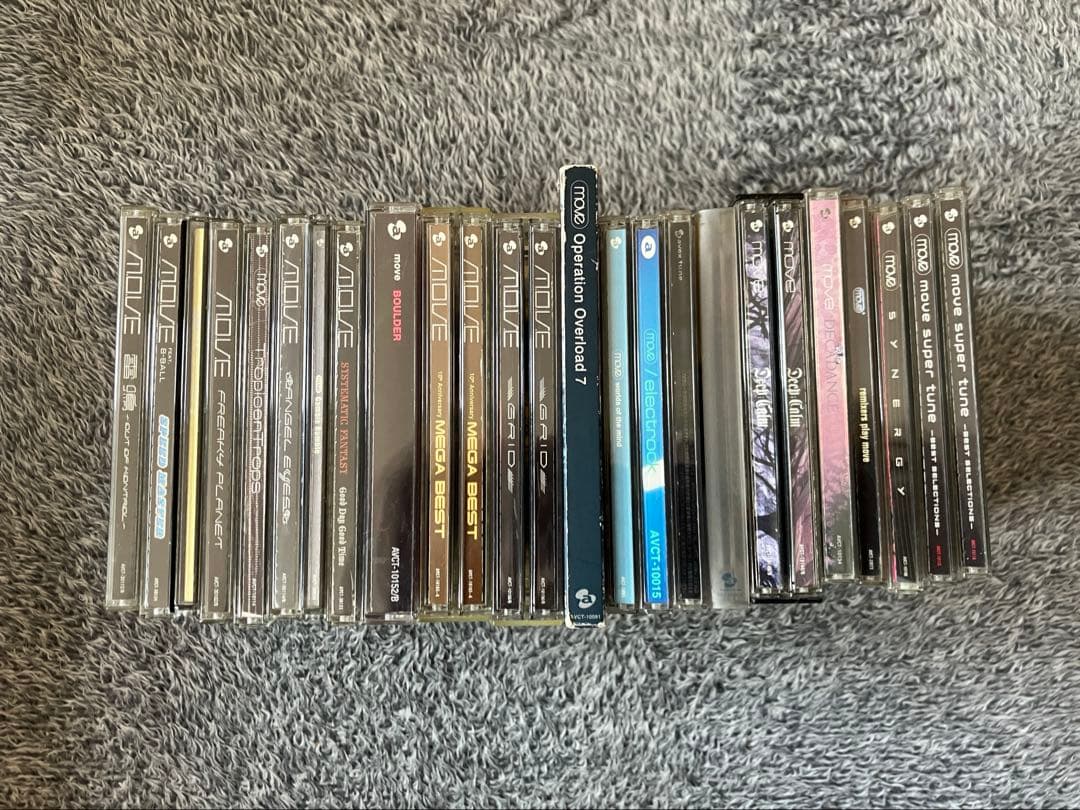 move m.o.v.e CDアルバム・シングル 22枚セット まとめ