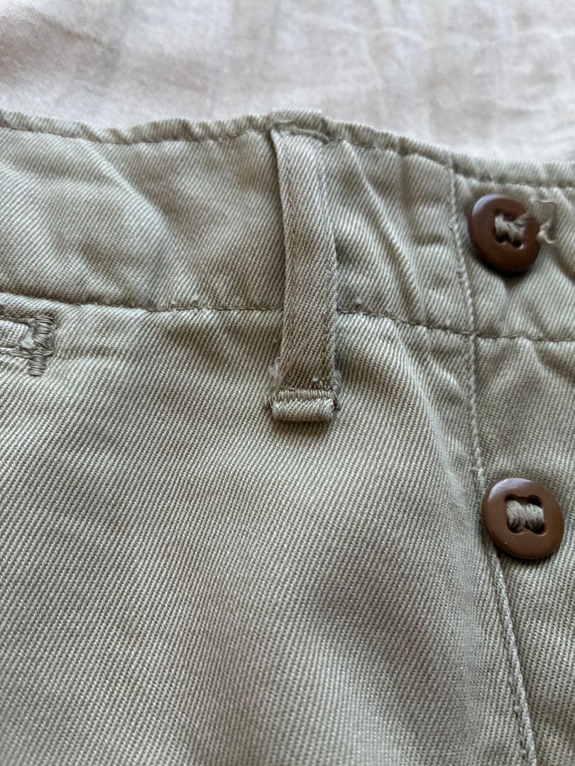 50s M-45 チノパンツ US ARMY 45カーキ ヴィンテージ