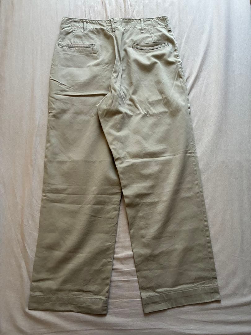 50s M-45 チノパンツ US ARMY 45カーキ ヴィンテージ