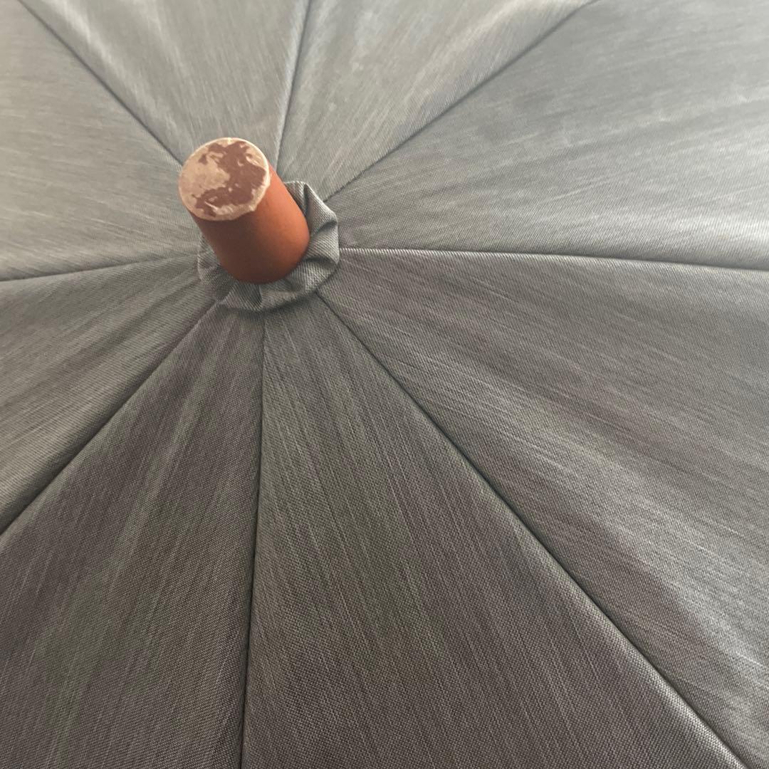 SUN BARRIER 100 2段折/フリル　グレー