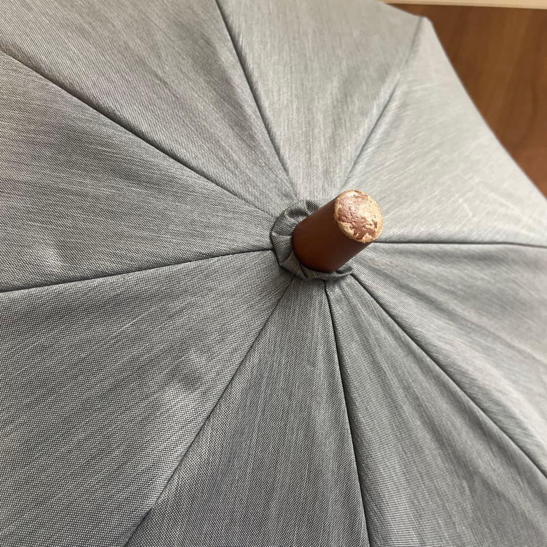 SUN BARRIER 100 2段折/フリル　グレー