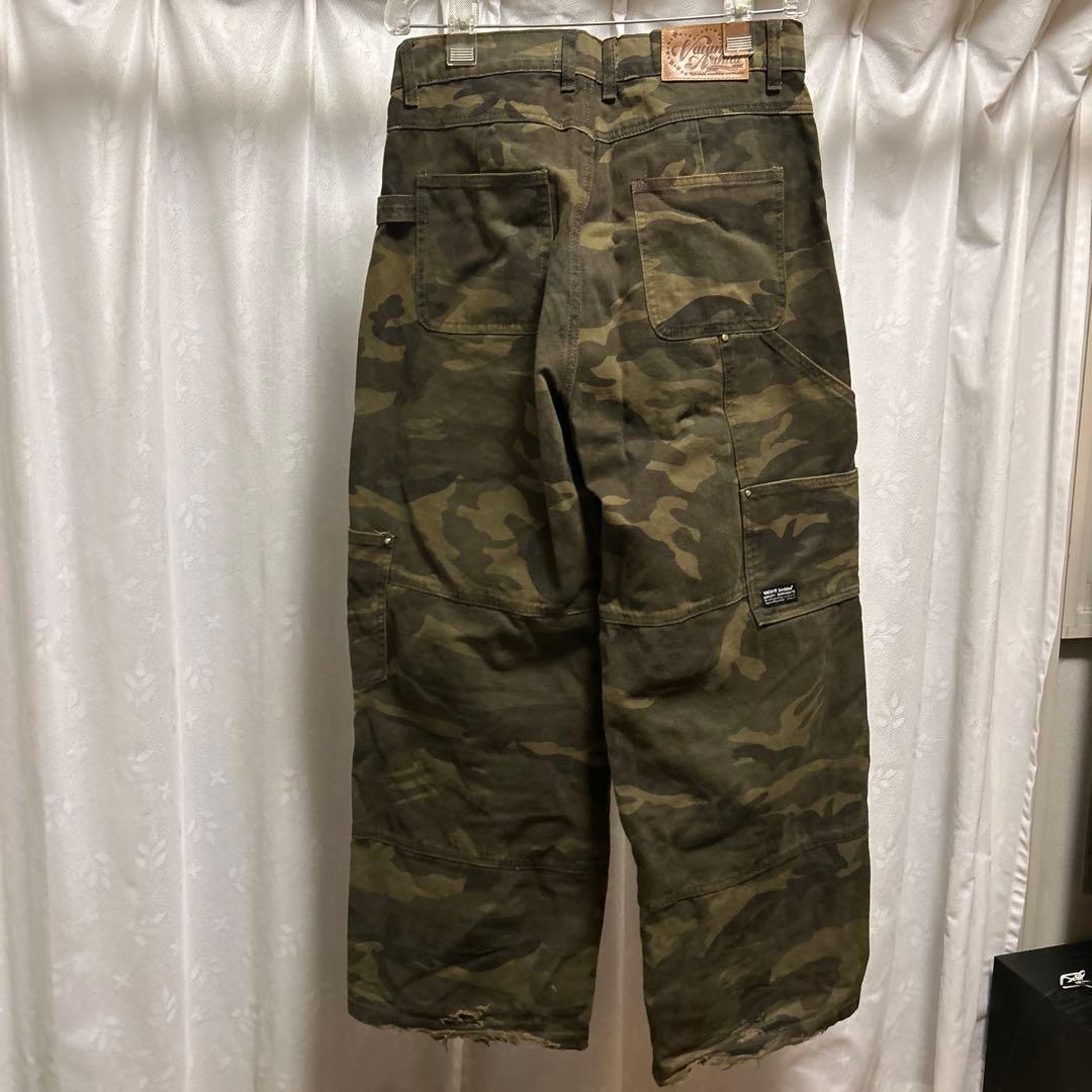 vacant archive カーゴパンツ ペインターダルブニー　迷彩　カモフラ
