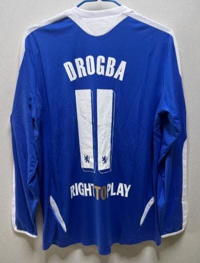 11/12 チェルシー ホーム #11 ドログバ 長袖 ユニフォーム