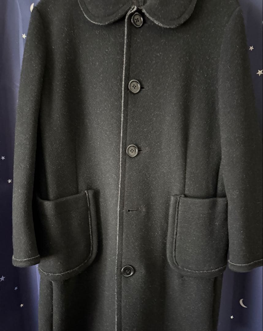 comme des garçonsステンカラーコート ウール　　7/27まで出品
