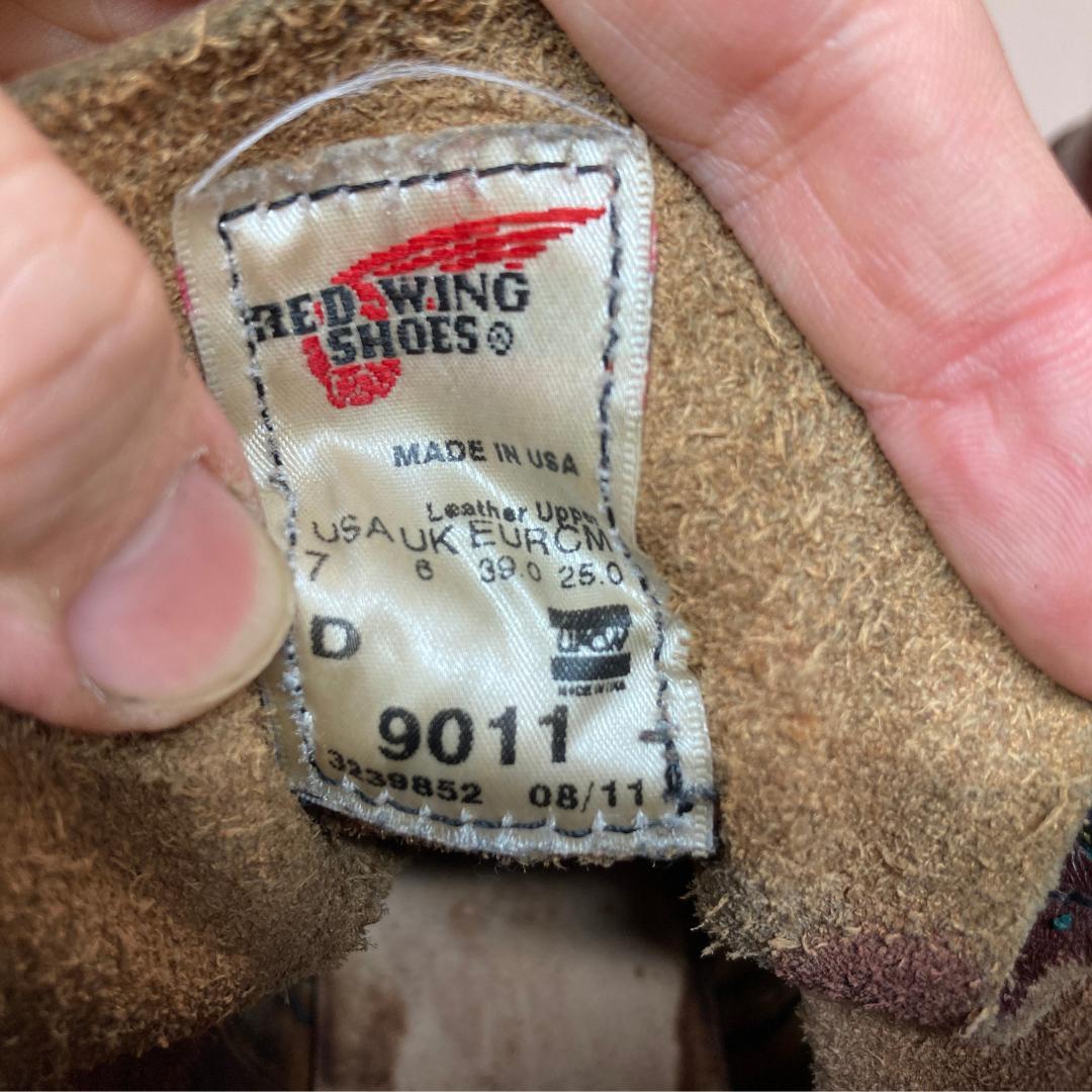 【美品】レッドウイング9011ベックマン25.0