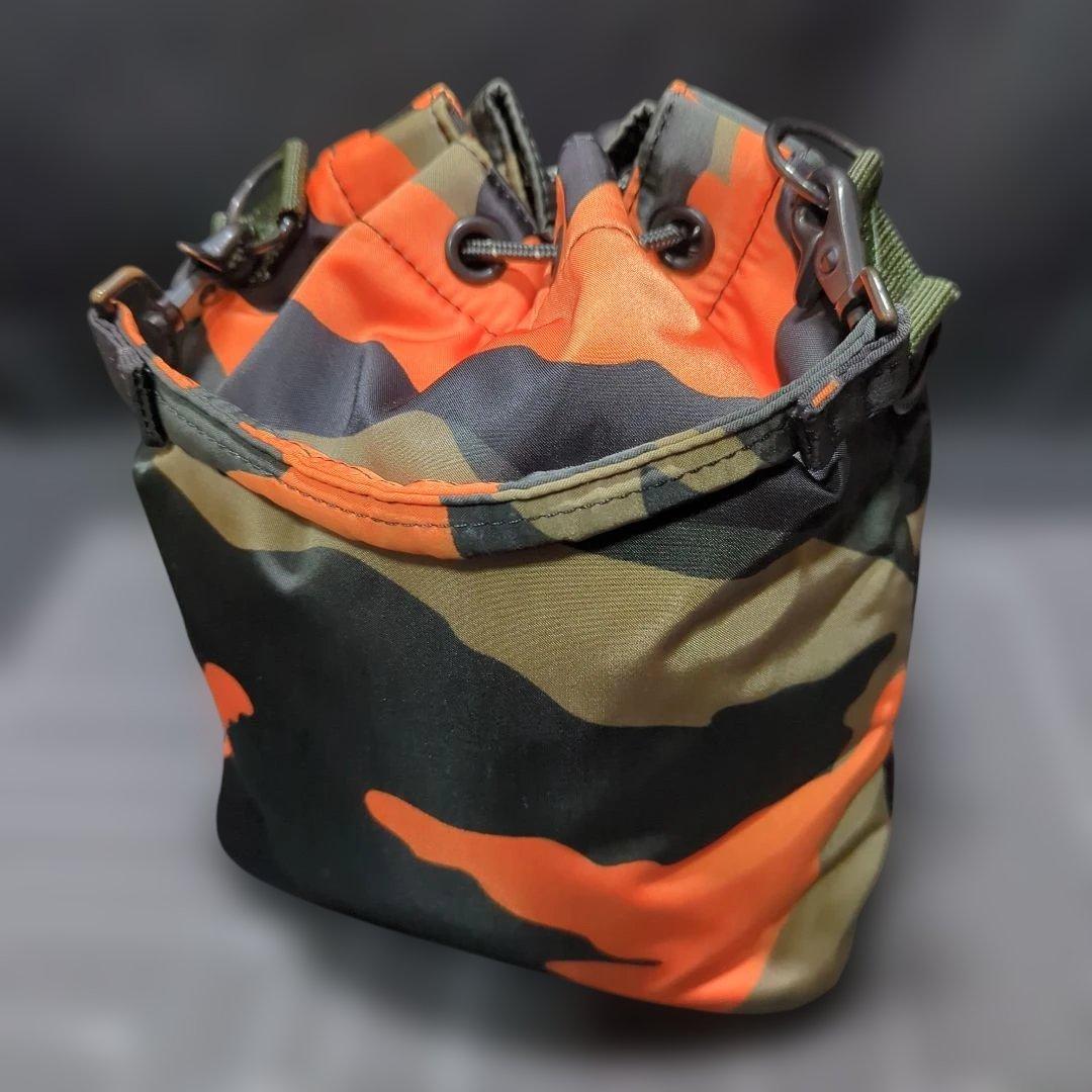 【希少・美品】吉田カバン ポーター バルーンサック メッシュ カモ