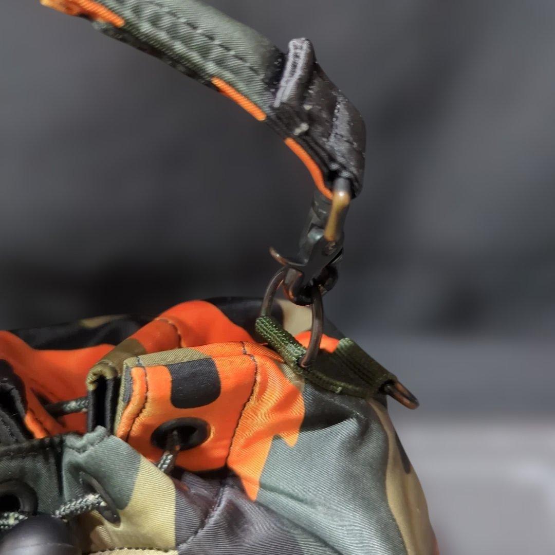 【希少・美品】吉田カバン ポーター バルーンサック メッシュ カモ