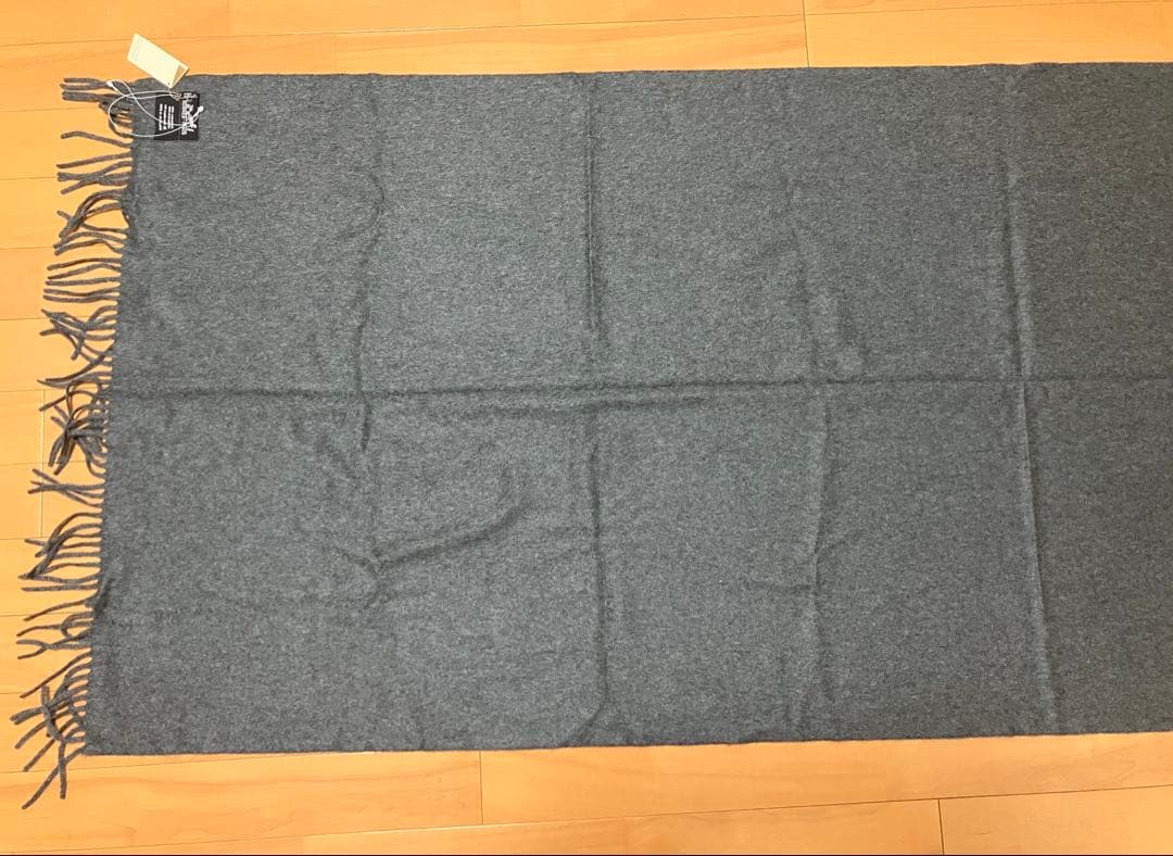 【新品タグ付】エルメス　大判マフラー　カシミヤ100%