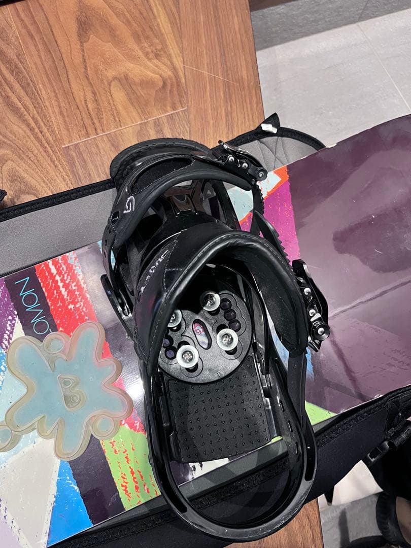 ＊やす＊SALOMON スノーボード ビンディング付き　142cm