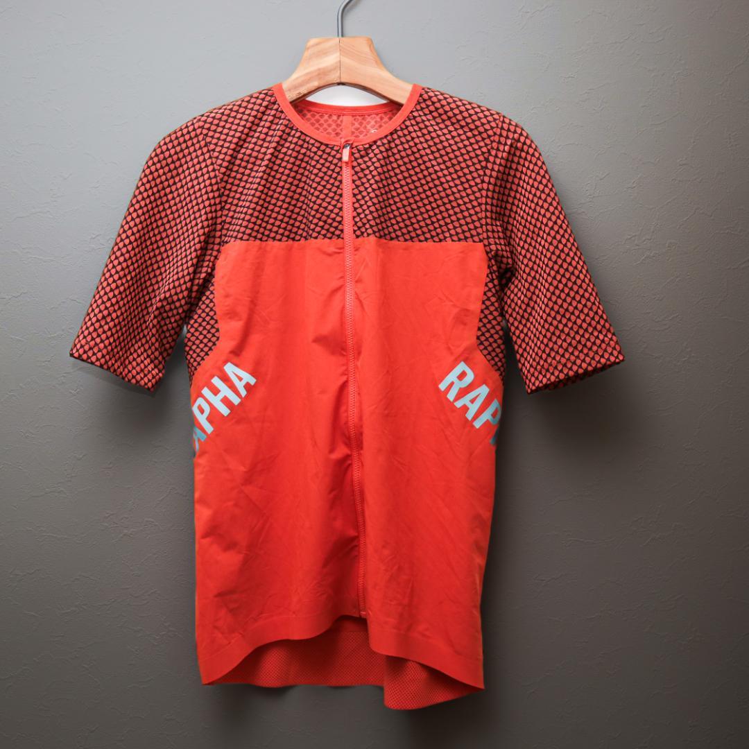 【美品 定価30900】Rapha サイクルジャージ XL オレンジ
