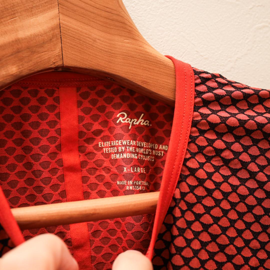 【美品 定価30900】Rapha サイクルジャージ XL オレンジ