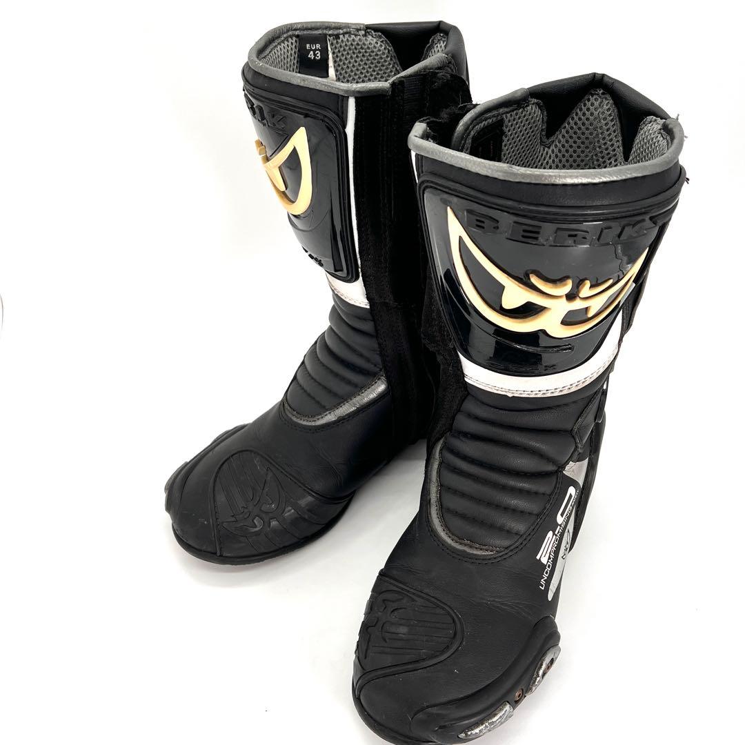 【本格派】BERIK（ベリック）レーシングブーツ EUR43