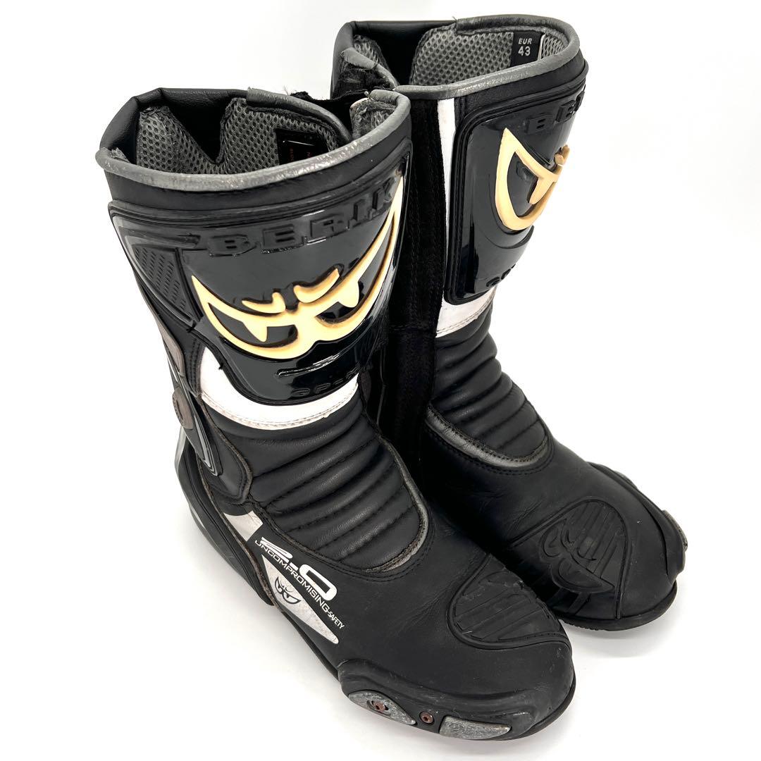 【本格派】BERIK（ベリック）レーシングブーツ EUR43